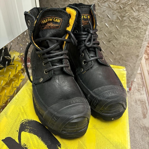 BNIB UK BRAND YELLOW CAB BOOTS, size 37EUR, w box&tags - Picture 2 of 5